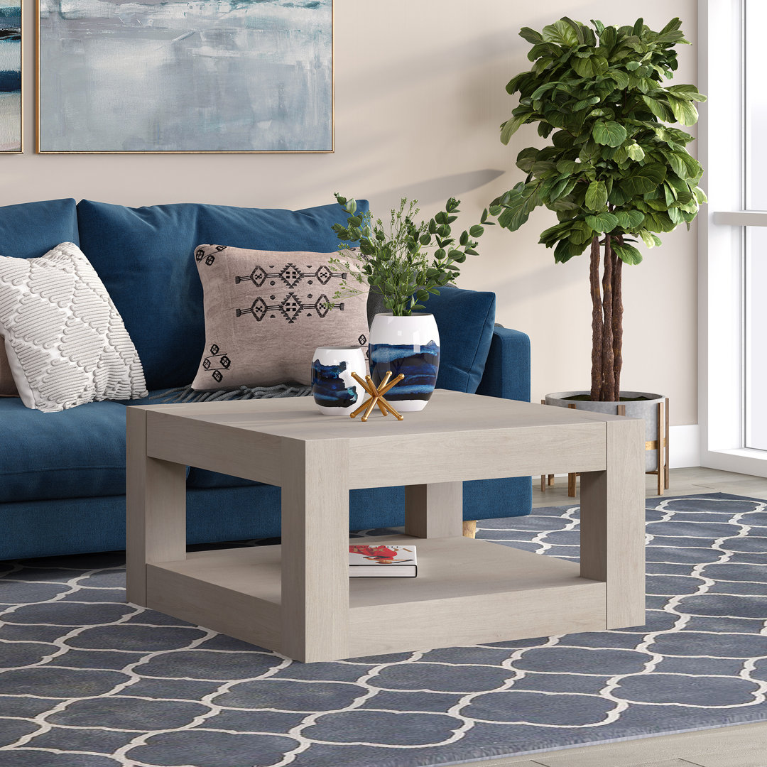 Hughes Coffee Table with Storage Wade Logan® 