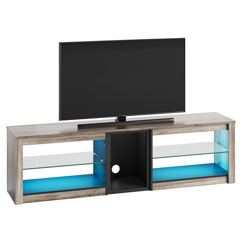 Wade Logan Brahma 63" Gaming TV Stand for PS5 with LED