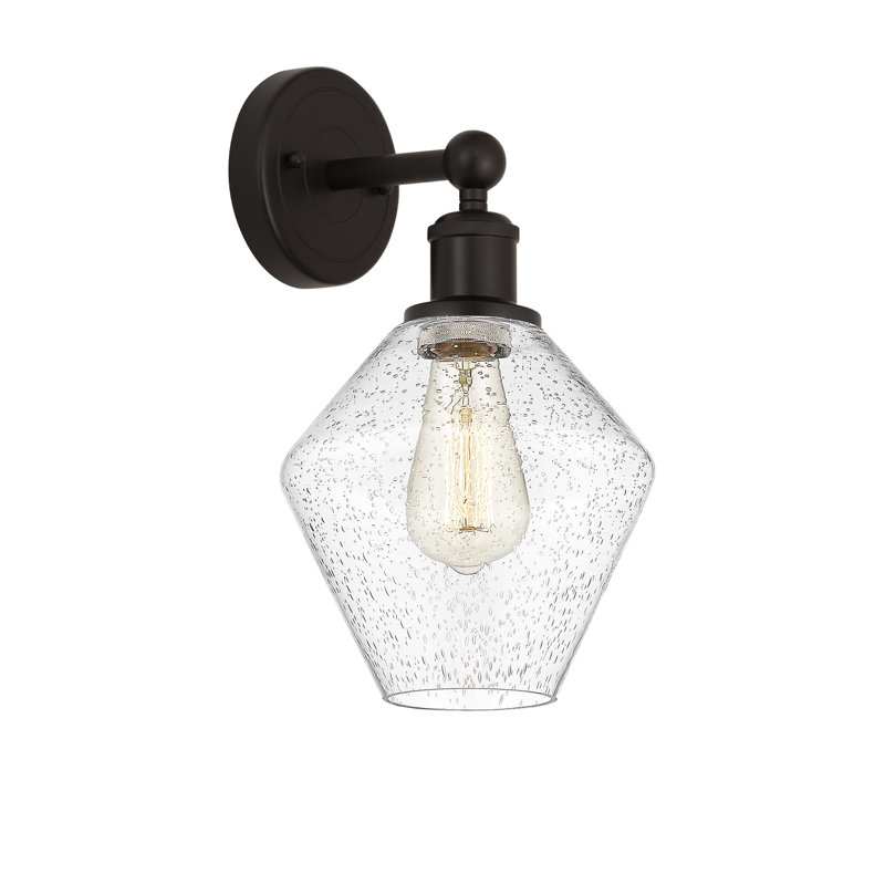 Amylea Steel Armed Sconce, Oil Rubbed Bronze