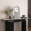 Modern Mirror Glass Table Clock