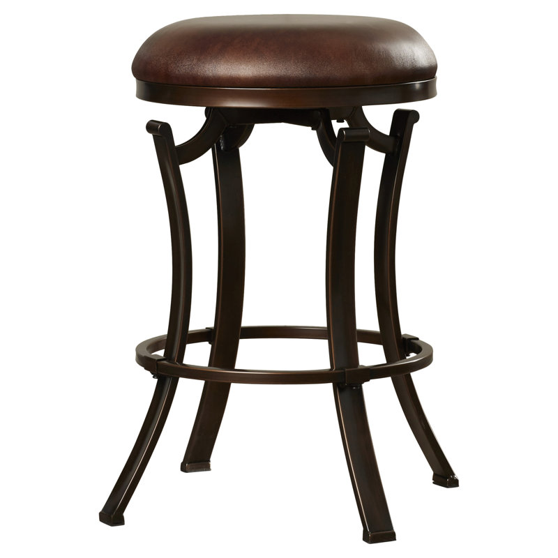 Tabouret de comptoir pivotant 26 po Allyanah