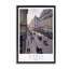 Cadre flottant scène vintage Paris Streets, design par Petal Prints Design-434592775-434592772