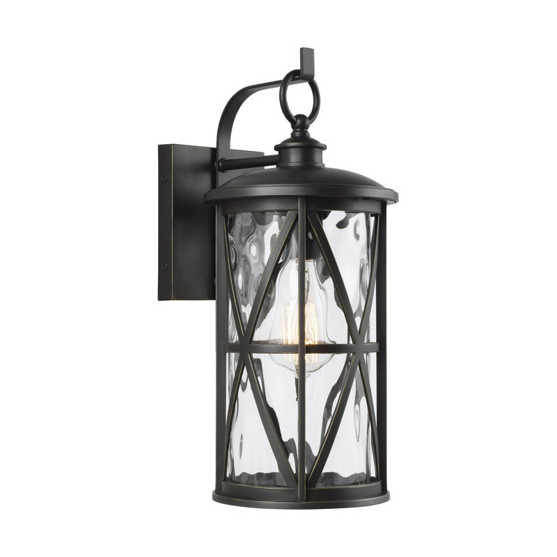 Millbrooke Small Lantern from Generation Lighting , 15.5" H x 6.75" W x 8.25" D