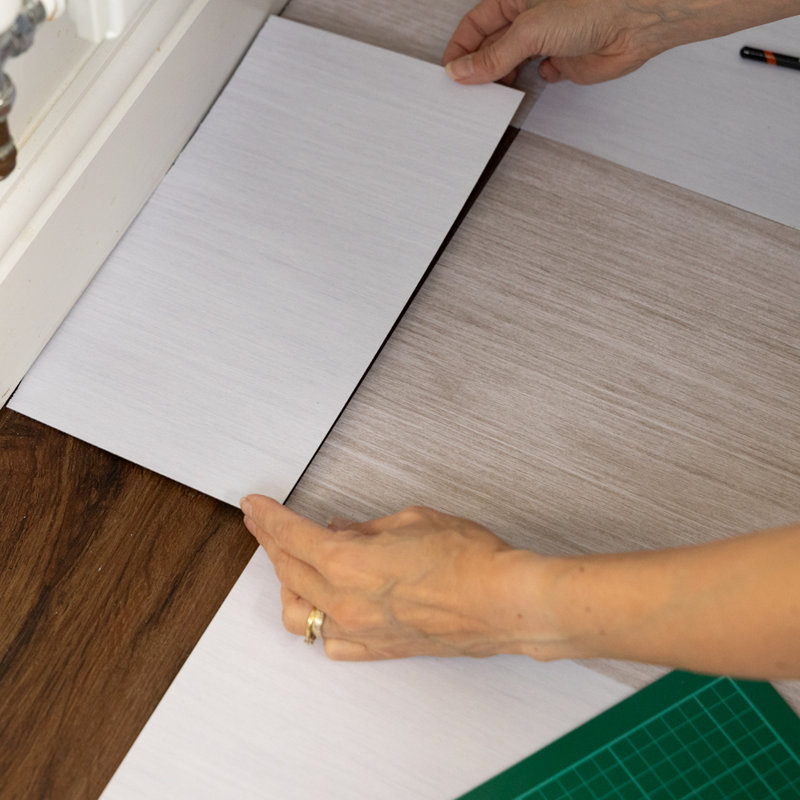 Kingsley Natural 30.48 x 30.48cm Self-adhesive Vinyl Floor Tiles Pack 10 (0.93sqm)