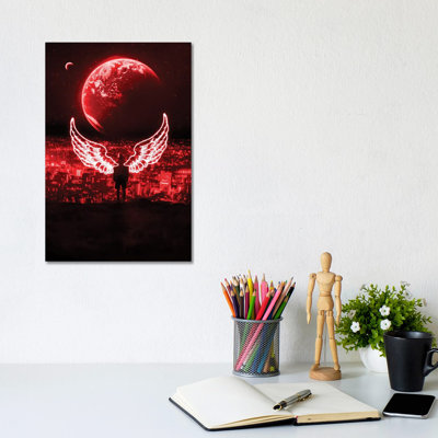 Death 2077 by Gab Fernando - Wrapped Canvas Gallery-Wrapped Canvas Giclée