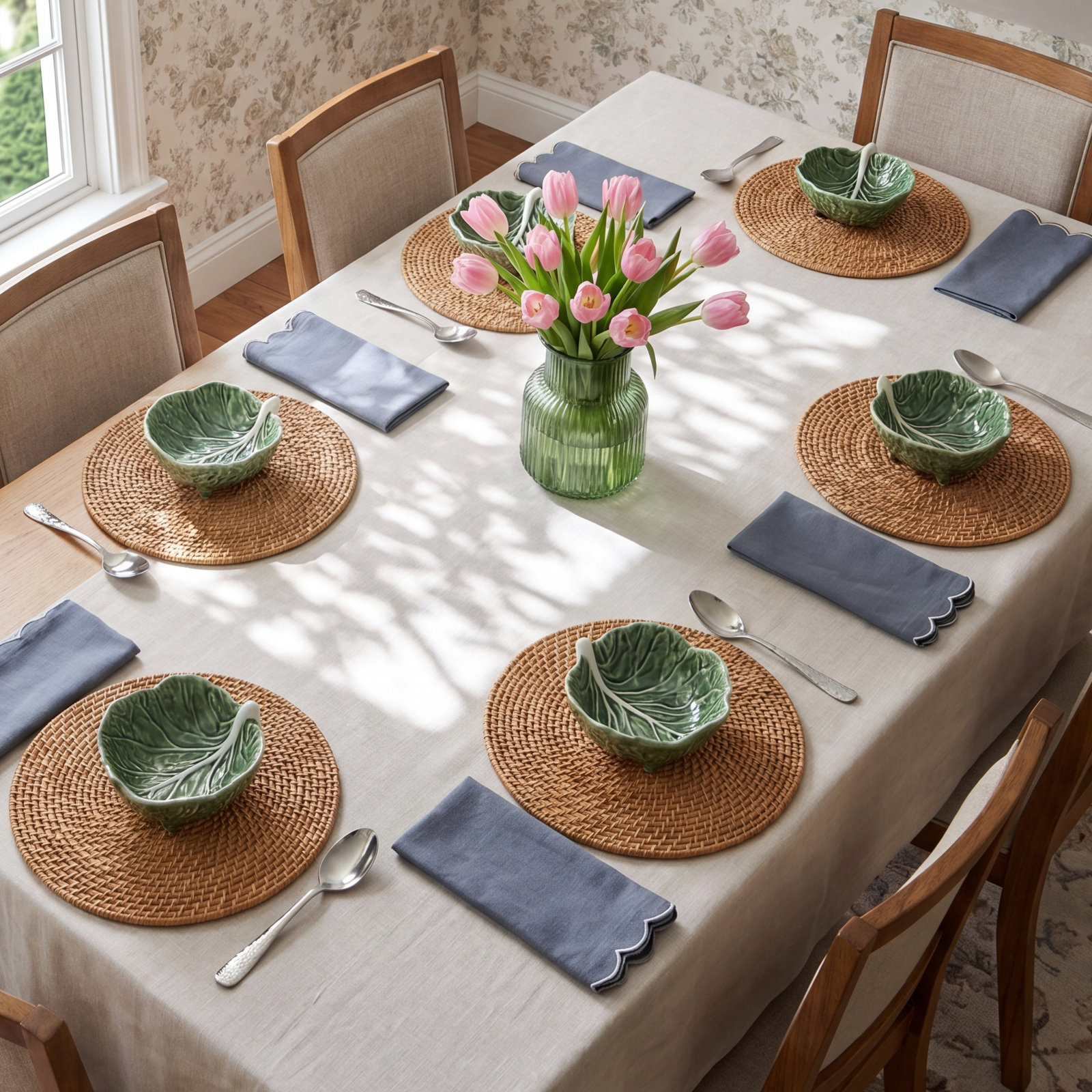 Cabbage Earthenware Dessert Bowl