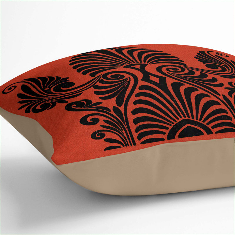 Square Throw Cushion, 40cm H x 40cm W x 15cm D, Stone
