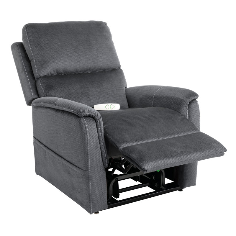 Fauteuil inclinable Burbank Trio Mezzo Layflat Lift, Étain