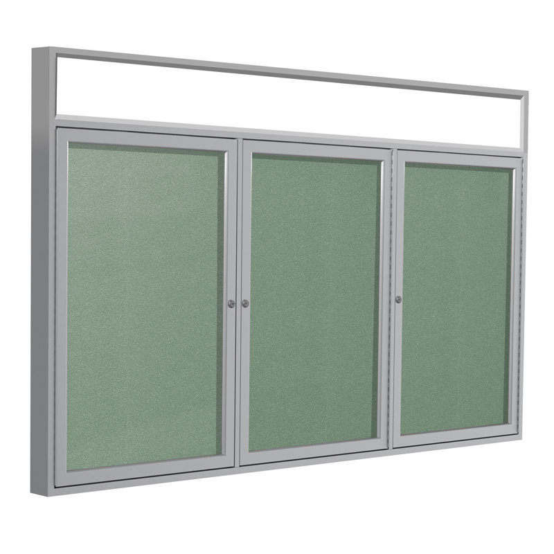 Plaque d’armoire fermée, H 3 pi x l 6 pi, Ébène, Satin