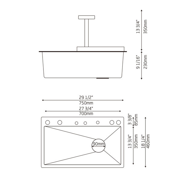 Dimensions du produit