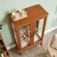 Vitrine 2 portes avec portes en verre trempé,-252161841