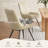 Modern Dining Chairs, 21.6"L*18.5"W*32.8"H, Tech Fabric Upholstery with Stylish Design, Sofa-Level Cushioning, Pet-Friendly, Durable Scratch Resistant, for Kitchen, Dining Room or Home Office-16849741-32018538