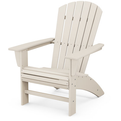 POLYWOOD Nautical Curveback Adirondack Chair