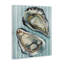 "Oysters on Blue Stripes", art mural sur toile par Daphne Polselli bp-910_CN-2014478874