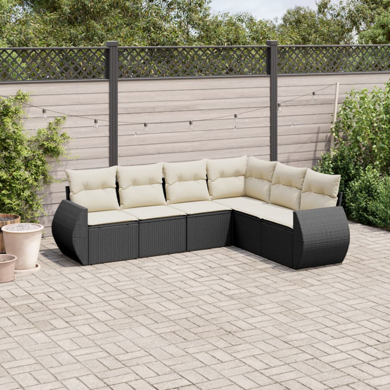 Vidaxl Garden Sofa Set Poly Rattan Large Modular Garden Sofa Set