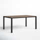 Sasha 63'' Extendable Outdoor Dining Table