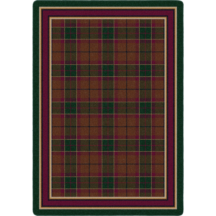 Signature Magee Tartan Emerald Plaid Area Rug