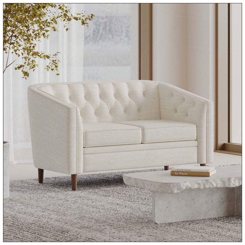 Causeuse Tahisa, Beige