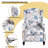 Upholstered Wingback Chair Set Of 2-push Back Recliner Chairs For Adults,mid Century Modern Recliner Chair,floral Manual Recliner Chair For Living Room, Bedroom,solid Wood Legs-1031498704