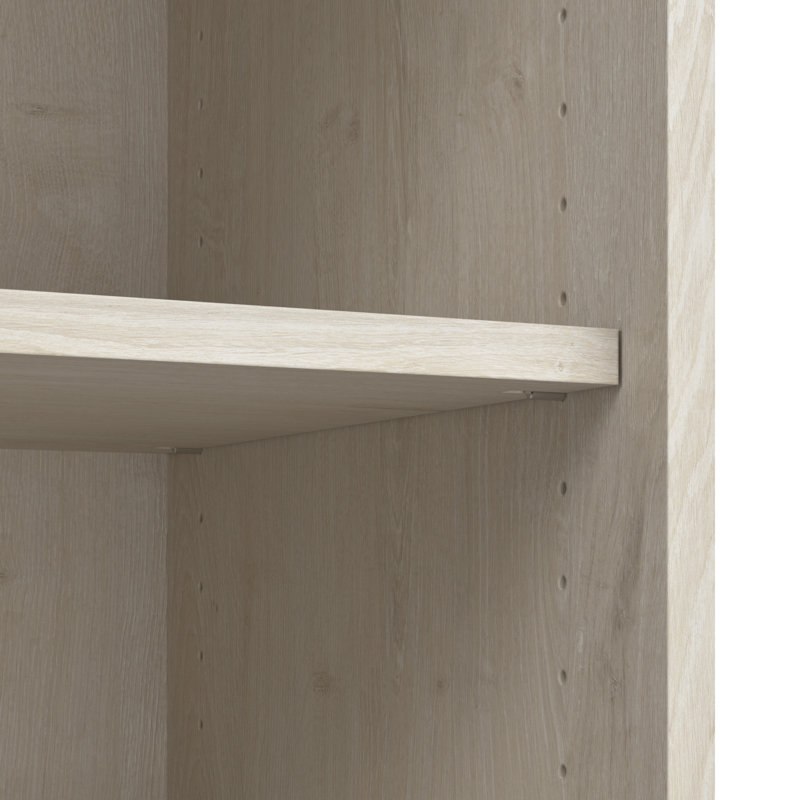 Organisateur de placard 25 W, Chêne blanc lin