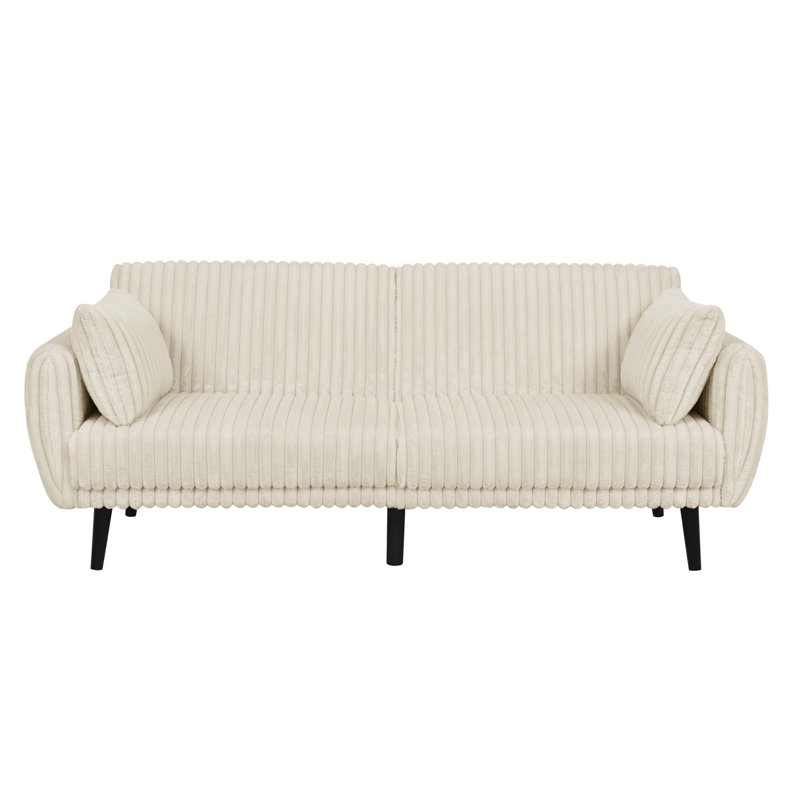 Lanerkirk Futon, Beige Corduroy