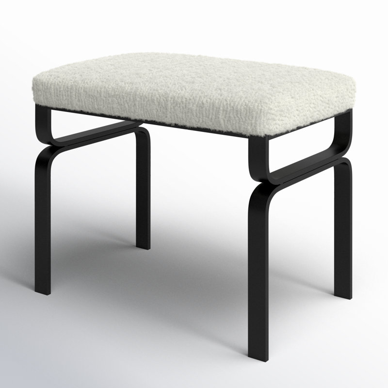 Runako Polyester Upholstered Bench