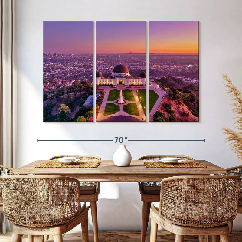 Sireci Griffith Observatory, 42" H x 65" W