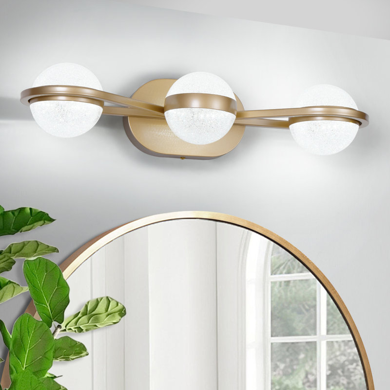 Décoration de meuble-lavabo de salle de bain moderne à éclairage DEL exceptionnel