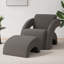 Fauteuil rembourré avec repose-pieds-203765698