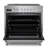 Verona Ultima Series 36 Inch Induction Range with 5 Induction Elements-101049613