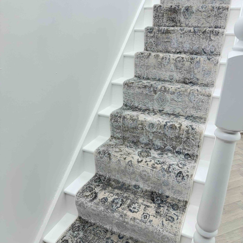 Stair Runner Abstract Area Rug, Stair Runner 66 x 450 cm