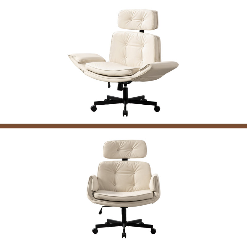 Fauteuil de bureau Criss, Beige