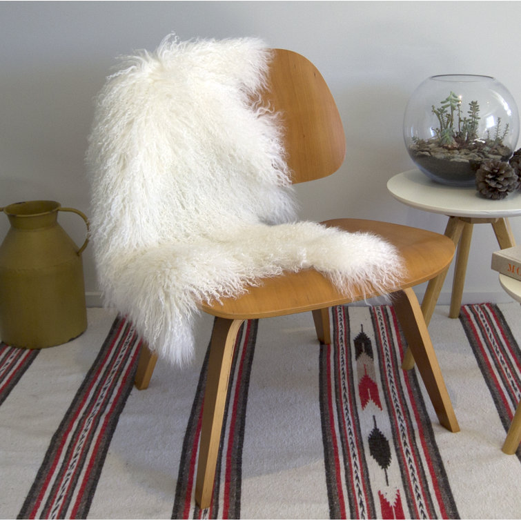 Nomad Solid Colour Sheepskin Shag 60cm X 105cm Area Rug