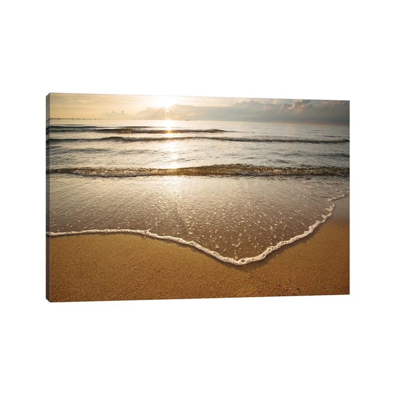 First Landing Sea I by Adam Mead - Wrapped Canvas Print, 20.32 cm H x 30.48 cm W