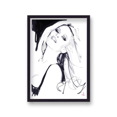 Marc Antoine Coulon Eva Herzigova Couture Print Single Picture Frame Wall Art