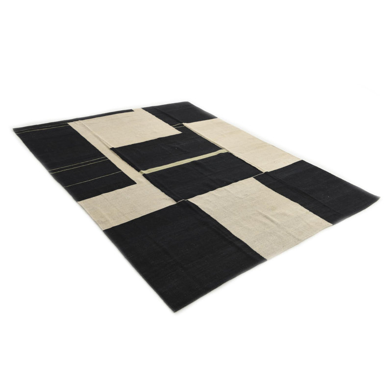 Tapis noir Ponce