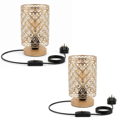 Wood Table Lamp