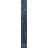 Overdyed One-of-a-Kind 2' 7" X 20' 3" Hand Knotted Area Rug