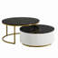Table basse gigogne moderne avec tiroir Modern