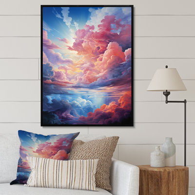 Tenessa " Clouds Skys Canvas V "