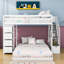 Nyora Kids Twin Over Full Bunk Bed with Drawers-916815234