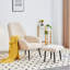 Edmeston 20'' W Upholstered Armchair with Ottoman-1691738862
