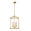 Lustre en cage à 4 lumières à intensité variable Kalig