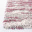 Tapis rose à motif abstrait Agassiz-332846012
