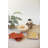  Ceramic Serving Platter Toast Design Decorative Serveware for Tabletop Decor Brown Multicolor Glazed Finish-1179818001