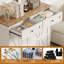 Armoire poubelle Farmhouse Double Tilt-Out-118105409