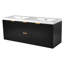 Ensemble de meuble-lavabo mural 59,3 po avec lavabo double T SMC et tiroirs divisés-125039280
