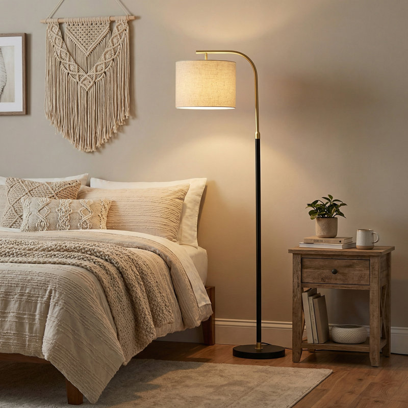 175cm Powder Coated Traditional Floor Lamp