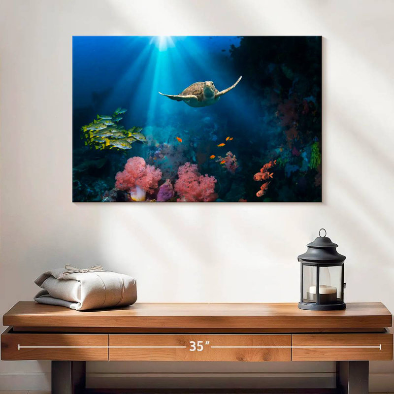 Brampt Ocean Underwater, 16" H x 24" W