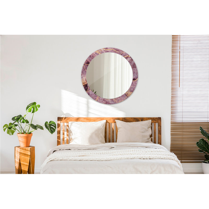 Huldar Glass Flat Wall Mirror